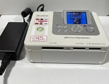 Sony DPP-FP70 Digital Photo Thermal Printer In Original Box, Working picture
