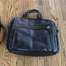 Kenneth Cole Reaction vintage Brown Leather Briefcase for 15