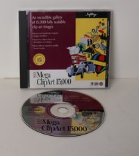 Key Mega ClipArt 50,000 (PC CD, 1997) Microsoft Windows 95 & 3.1 picture