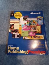 RARE Microsoft Home Publishing Premium 2000 Graphics Hallmark Connections 6 CD picture