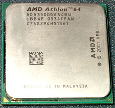 AMD ATHLON 64 3500+  2.2 GHZ  PROCESSOR, ADA3500DAA4BW, SOCKET 939, US SELLER picture