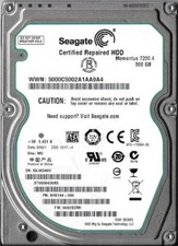 SEAGATE ST9500420AS 500GB SATA HARD DRIVE P/N: 9HV144-300  5VJ  WU  FW: 0002SDM1 picture