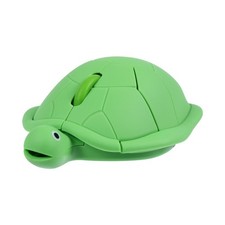 Cute Animal Turtle Shaped Wireless Mouse 3 Buttons 1600 DPI Kawaii Silent Opt... picture