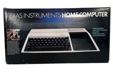 Vintage Texas Instruments TI99/4a 1982 Vintage Home Arcade Gaming Computer Works picture