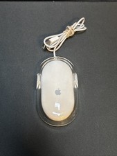 Vintage Genuine Apple Pro Optical USB Wired Mouse White M5769 Tested & Working picture