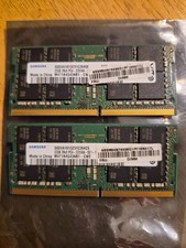 64GB (2x32GB) Samsung DDR4 PC4-3200 Memory RAM 2Rx8 260 SODIMM m471a4g43ab1-cwe picture