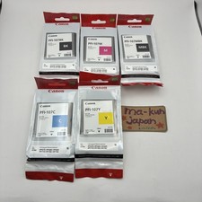 Canon PFI-107 Ink Cartridge 5 Set New Unopened Expired 2019-2020 Japan/mj51 picture
