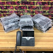 Lot of 10 Cisco CP-8851 5-Line VoIP Business Phone w/ Stand picture