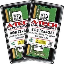 8GB 2x 4GB DDR4-2666 ASUSTOR LOCKERSTOR 8 AS6508T NIMBUSTOR 4 AS5304T Memory RAM picture