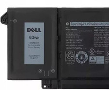 Original 63Wh 7FMXV Battery For Dell Latitude 7320 7420 7520 Series 4M1JN 1PP63 picture
