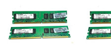 2x 1GB PC2-5300U DDR2-667MHz Intel Low-Density Desktop RAM For Elpida - 100% FB picture