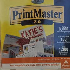 PrintMaster PrintMaster 7.0 Home Printing CD English for Windows 95/98 picture