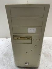 Vintage Retro Beige ATX Sleeper PC Desktop Computer Case picture