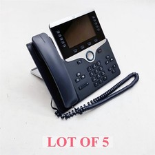 Cisco 8841 VoIP IP Color LCD Display Charcoal Business Phone CP-8841-K9 Lot 5 picture