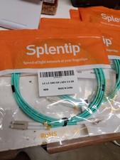 2M 6FT LC to LC OM3 10Gbps Duplex 50/125 Multi Mode Fiber Optic Optical Cable picture
