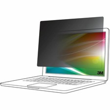 3M Bright Screen Privacy Filter for 13.3in Laptop, 16:10 Aspect Ratio, Matte and picture