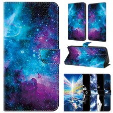 Printed Leather Wallet Bling Cover Case For 15 14 13 12 11 Pro Max XR picture