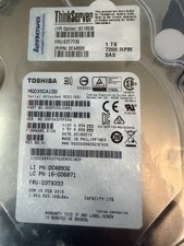 New Lenovo ThinkServer 03T7869 1TB 7200 RPM SAS 3.5'' Hard Drive HDD w/ Caddy picture