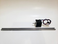 Genuine Original Prusa X-axis Stepper Motor + Smooth Rod X-Axis Pack - Brand New picture