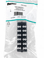 Panduit FAP12WBLDLC Fiber Panel w/12 LC Duplex OM2 Adapters ~STSI picture