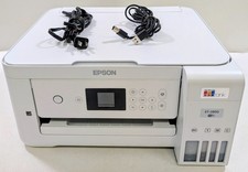 Epson EcoTank Wireless Color All-in-One ET-2850 w/ Power Cord, Tested, 2k Pgs.  picture
