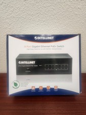 New Sealed Intellinet  8-Port Gigabit Ethernet PoE+ Switch picture
