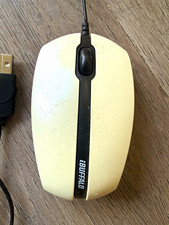 Buffalo BML1C Wired USB Laser Mouse 1000 DPI 3-Button Scroll Wheel White/Black picture