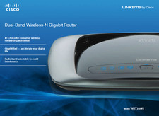 LINKSYS Cisco WRT320N Wireless-N Gigabit WI-FI Router, Charger & Ethernet cable picture