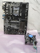 ASRock Z370 Pro4 ATX Motherboard LGA1151 DDR4 M.2 w/ Intel CPU Cooler picture