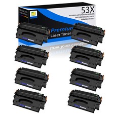 8PK Q7553X 53X Toner Cartridge Compatible with HP M2727 P2015 High Capacity INK picture