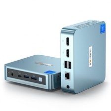 PELADN WI-6 Mini PC, 12th Gen - N100(up to 3.4GHz), 8GB DDR4 RAM 256GB M.2 PC... picture
