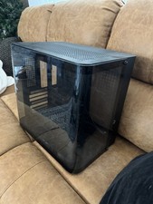 Jonsbo TK-2 2.0 Black EATX PC Case Glass Design Cabinet Excellent Condition  picture