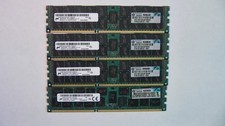 Micron 64GB (4x16GB) 2Rx4 PC3-12800R ECC REG Server Memory MT36JSF2G72PZ-1G6D1 picture