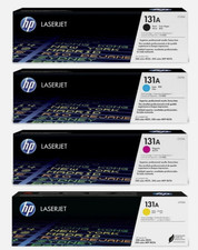 HP 131A Toner Cartridge Black Cyan Magenta Yello Set CF210A CF211A CF212A CF213A picture