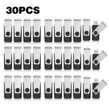 Kootion USB 2.0 30PCS Metal Swivel Style Flash Drive 4GB 8GB 16GB 32GB 64GB Lot picture