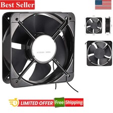 Cooling Fan 200x200x60mm Dual Ball Bearings 220V for Desktop Airflow picture