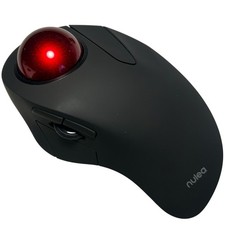 Nulea Wireless Ergonomic Rechargeable Trackball Mouse Bluetooth Rollerball Red picture