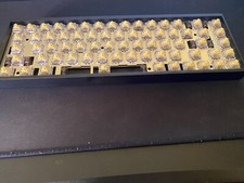 KBDFans TOFU65 Aluminum 65% Case Black w/ Foam + Aluminum Plate picture