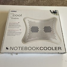 Brand New Antec Notebook Cooler Laptop Fan USB Powered White Still Sealed picture