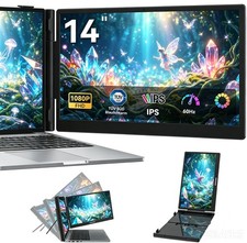 Blackview SCM5 Laptop Screen Extender 14in 1080P Portable Monitor 300cd/m² USB‑C picture