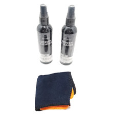 EVEO Screen Cleaner 2 sets of 4oz bottles and microfiber cloth screens, glasses picture