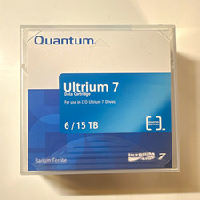Quantum Ultrium 7 LTO Data Cartridge 6/15TB Barium Ferrite Write Protect picture