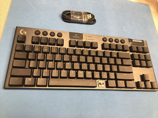Logicool Lightspeed Wireless Linear Gaming Keyboard YR0076/MISSING ALT KEY picture