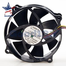 1pc brand new EVERFLOW F129025SU 90/80mm x25mm CPU Round Fan 12V 4Pin 0.38A picture