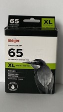 NEW Meijer for HP Deskjet 3720/3721…more 65XL Black Ink Cartridge picture