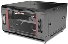 6U Server Rack Locking Network Cabinet Data Enclosure with PDU-Feet-Fan-Shelf picture