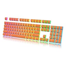 HK Gaming Pudding Keycaps Set | Doubleshot PBT Keycap Set | Full 112 OEM picture