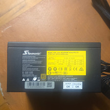 Seasonic SS-620GM 620W ATX PSU 80 Plus Bronze 100-240V 24-pin SATA PCIe picture