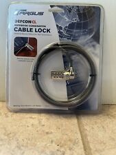 Targus DEFCON Ultimate Universal Resettable Combination Lock - Silver picture