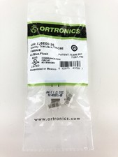 LOT OF 5 - Ortronics OR-TJ5E00-26 Clarity TracJack Cat5e 180 Degree Flush Blue picture